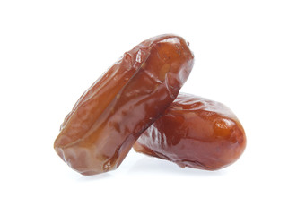 Dates palm isolated on white background