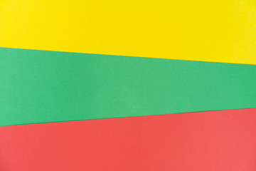 flag Lithuania, texture colored cardboard, copy space