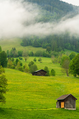 Tiny house in the european Alps