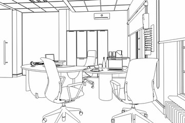 Executive Office 04 (scetch)