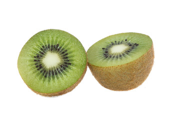 kiwi fruit isolated on white background