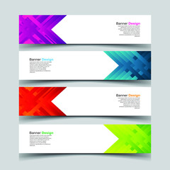 Fototapeta premium Vector Abstract design banner web template