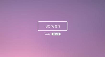 Abstract blurred gradient background. Purple color. Unfocused style bokeh. Colorful editable mesh. Soft pastel colored blur. Minimal modern style. Beautiful template. EPS10 vector illustration.
