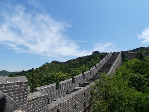 Jinshanling in Chengde China best beautiful part of great Wall