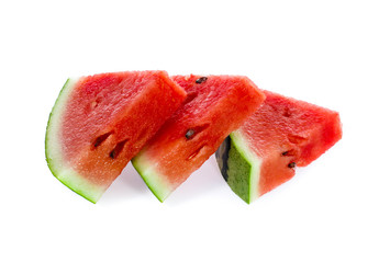 watermelon isolated on white