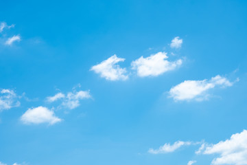 Beautiful blue sky clouds for background. Blue sky.