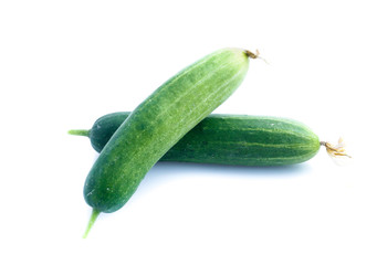 Cucumber  isolated on white background