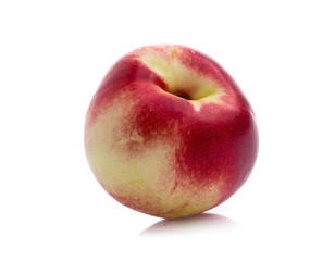 nectarines isolated on white background