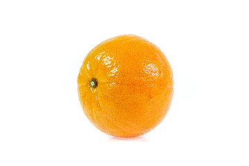 Orange fruit isolated on white background