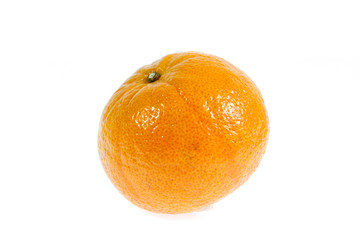 Orange fruit isolated on white background