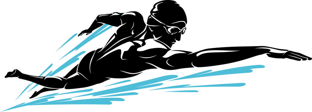 23,334 BEST Swimmer Vector IMAGES, STOCK PHOTOS &amp; VECTORS | Adobe Stock