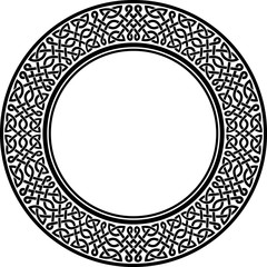 Thick Celtic Round Border