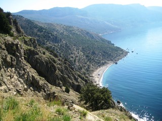 view of the bay of kotor montenegro