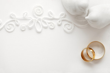 wedding rings, wedding invitation background