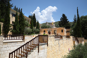 Fototapeta na wymiar Agios Neophytos Monastery Paphos Cyprus