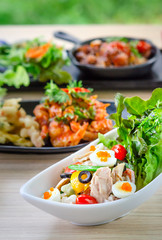 Healthy nutrition lifestyle food