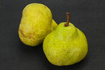 Sweet tasty Green pear heap