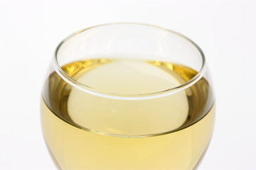 glass of white wine