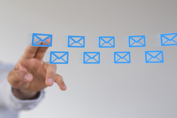 Mail Communication Connection message to mailing