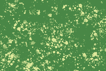 Green background. Abstract elements. Creative design. Modern wallpaper concept.