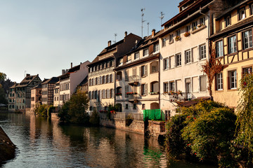 River cruise in Strasbourg, France