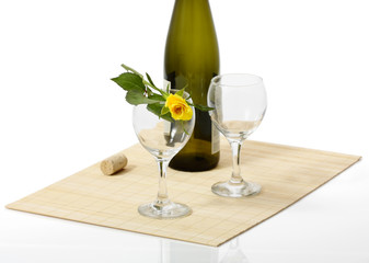 romantic table setting
