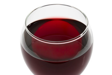 Red Wine. Isolated with clipping path. 