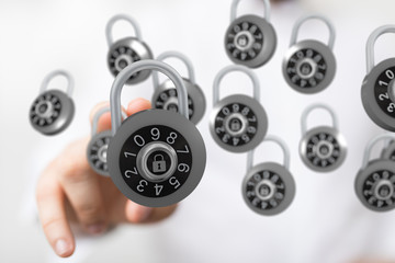 security data code digital concept