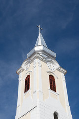 Fototapeta premium Church Bistrita Transilvania Romania.