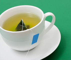 cup of green tea