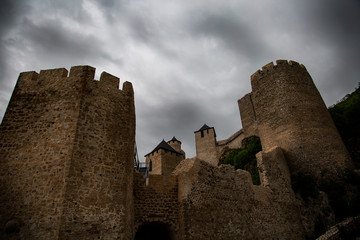 Fortress Golubac, Serbia Landscape. Old Fort in Golubac. Europe, Serbia. 