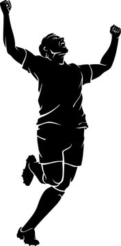 recommend clip art: Victorious Soccer Goal