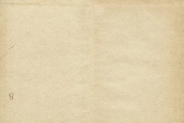 Vintage and old looking paper background. Retro cardboard texture. Grunge paper for drawing. Ancient book page.