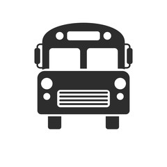 Bus icon template color editable. Modern Transportation symbol vector sign isolated on white background. Simple logo vector illustration for graphic and web design.
