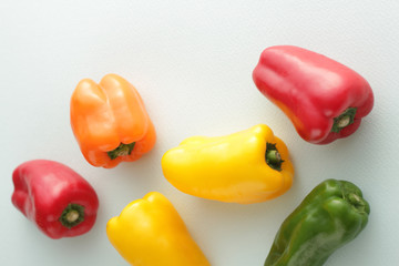 パプリカやカラーピーマンのイメージ集合写真