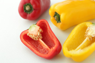 パプリカやカラーピーマンのイメージ集合写真