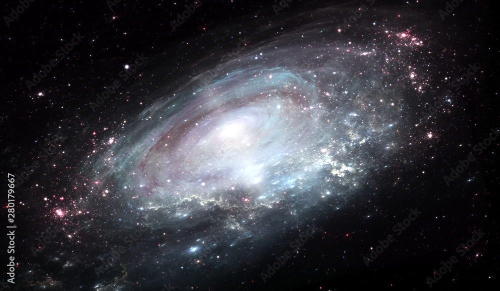Canvas Prints stars and galaxy in deep space. space background
