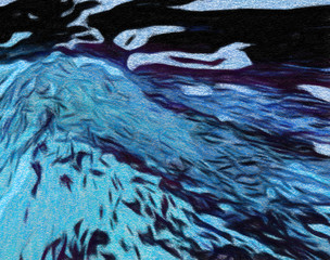 Colorful oil painting abstract art texture with brush strokes. Vintage Style background with space for text. Good for banner, design work and advertising or commercial. Can be printed in very big size