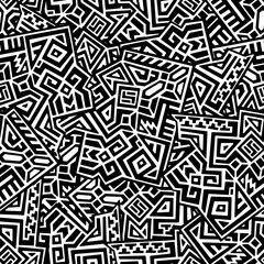 Creative Geometric Vector Seamless Pattern