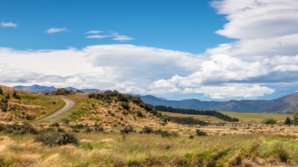 road to horizon New Zealand south island