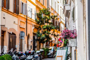 Fototapeta na wymiar Cityscape and generic architecture from Rome, the Italian capital