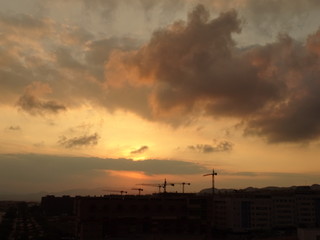 Fototapeta premium nubes