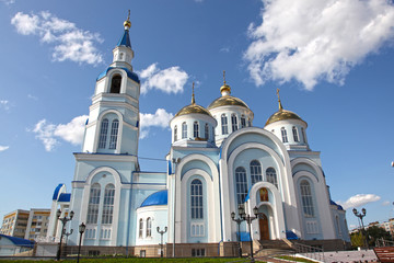 Temple of Kazan icon of the mother of god in Saransk, Russia