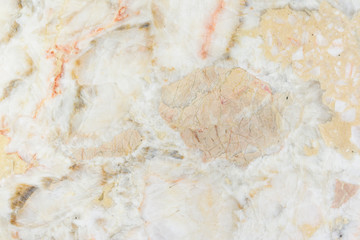 Naklejka na ściany i meble Marble texture, detailed structure of marble in natural patterned for background and design.