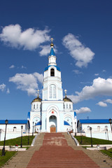 Temple of Kazan icon of the mother of god in Saransk, Russia