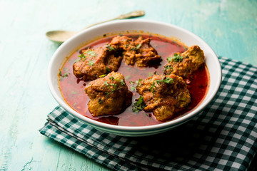 Lauki Kofta Curry made using Bottel Gourd or Doodhi, served in a bowl or karahi. selective focus