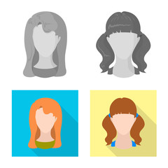 Vector design of professional and photo symbol. Collection of professional and profile vector icon for stock.