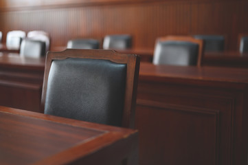 The court room considered cases related to various cases.