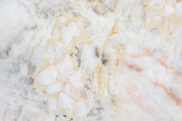 Naklejka na ściany i meble Marble texture, detailed structure of marble in natural pattern for background and design.