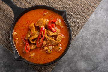 Pork Panaeng Thai Recipe.